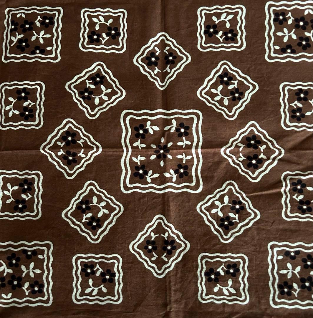 60s' 70s' USA製 バンダナ ヴィンテージ クッキー柄 レア 希少 - メルカリ