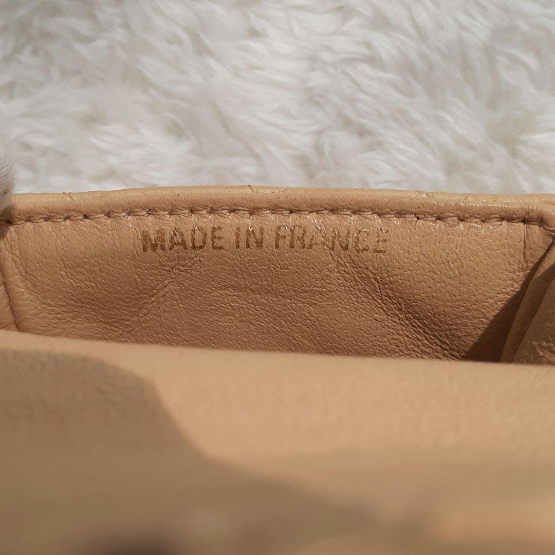 ⭐CHANEL⭐ 美品 シャネル ミニミニマトラッセ キーリング ベージュ