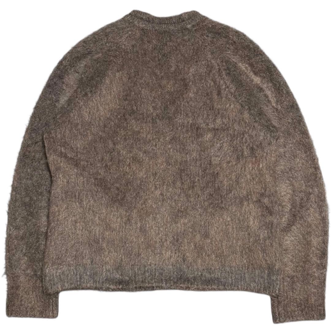 Schott 24AW モヘヤニットカーディガン ブラウン Lサイズ