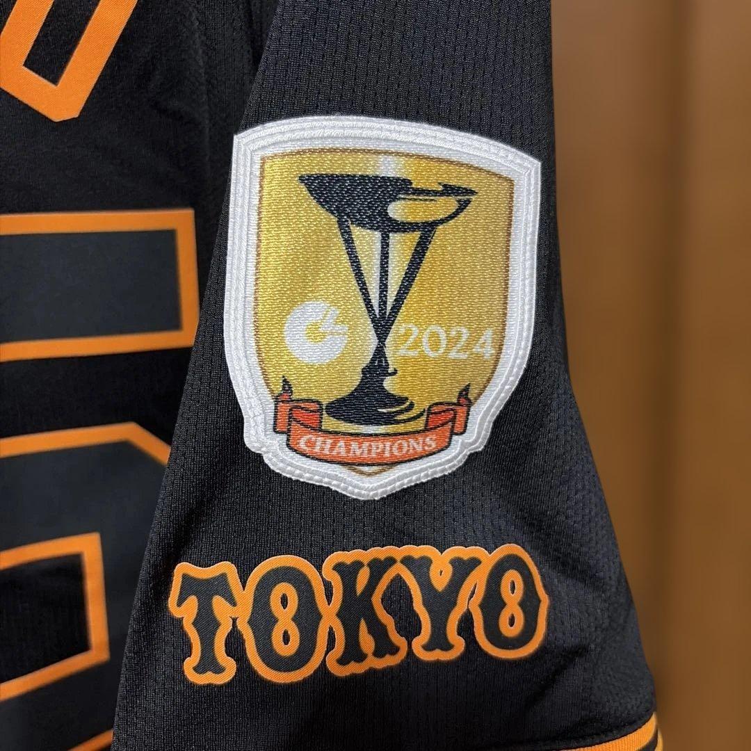 岡本選手 3rdユニフォーム チャンピオンエンブレム - メルカリ