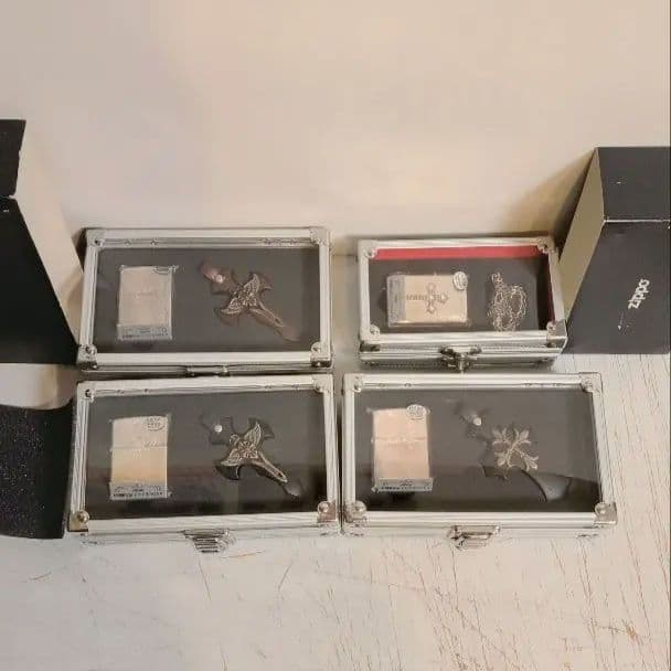 A*A様 ZIPPO　十字架　ペンダント＆ブレスレット　４点セット　cross hayamipro_benedictcross-nib