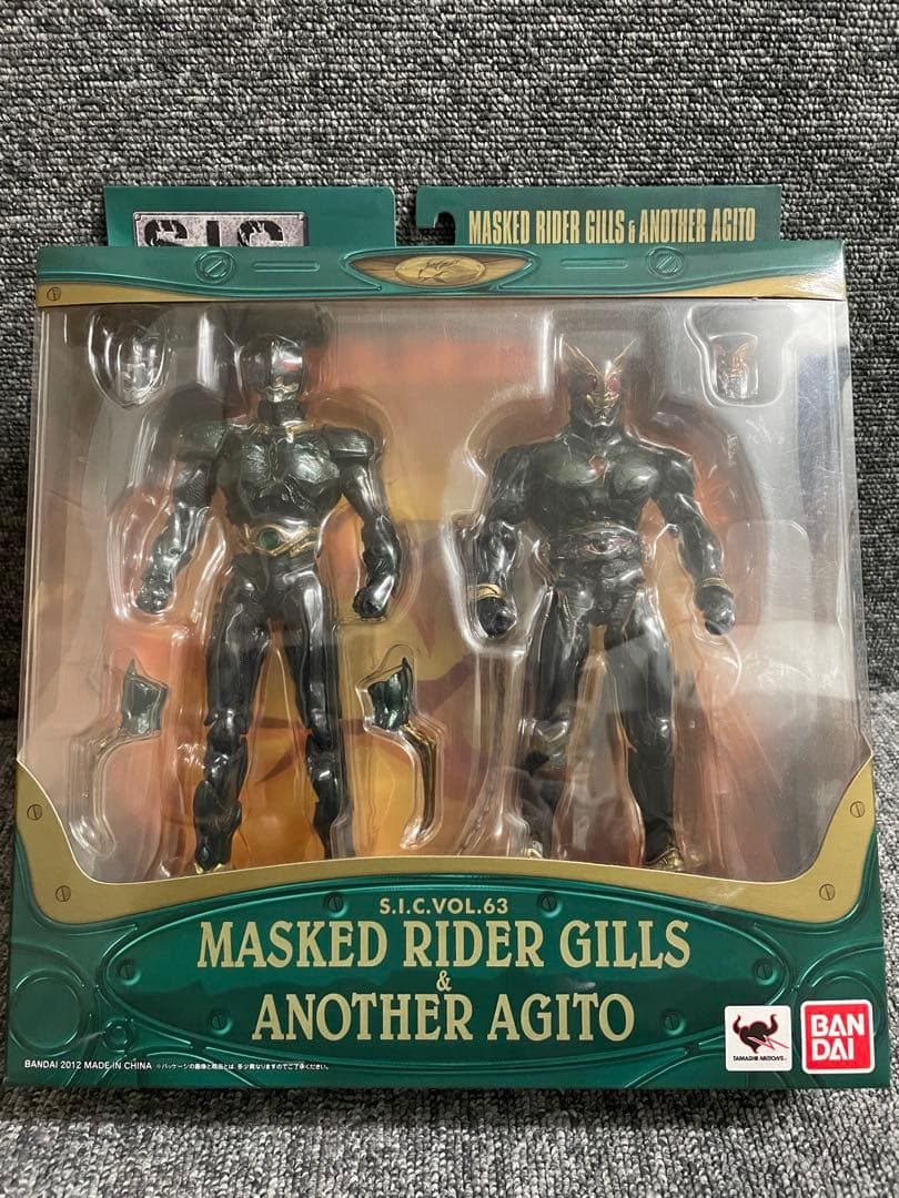 s.i.c. vol.63 仮面ライダーギルス & アナザーアギト レビュー】 バンダイ S.I.C. VOL.63 仮面ライダーギルス & アナザー