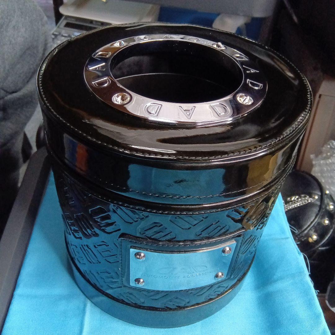 ＤＡＤダストボックスモノグラムレザーエナメルブラック中古品 ラグジュアリー ダストボックス タイプ モノグラムレザー エナメル