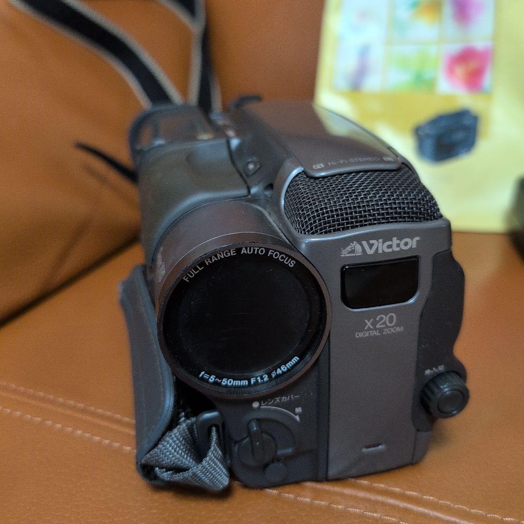 Victor GR-EX7 S-VHS-C ビデオカメラ 本体 レトロ 90年代 - メルカリ