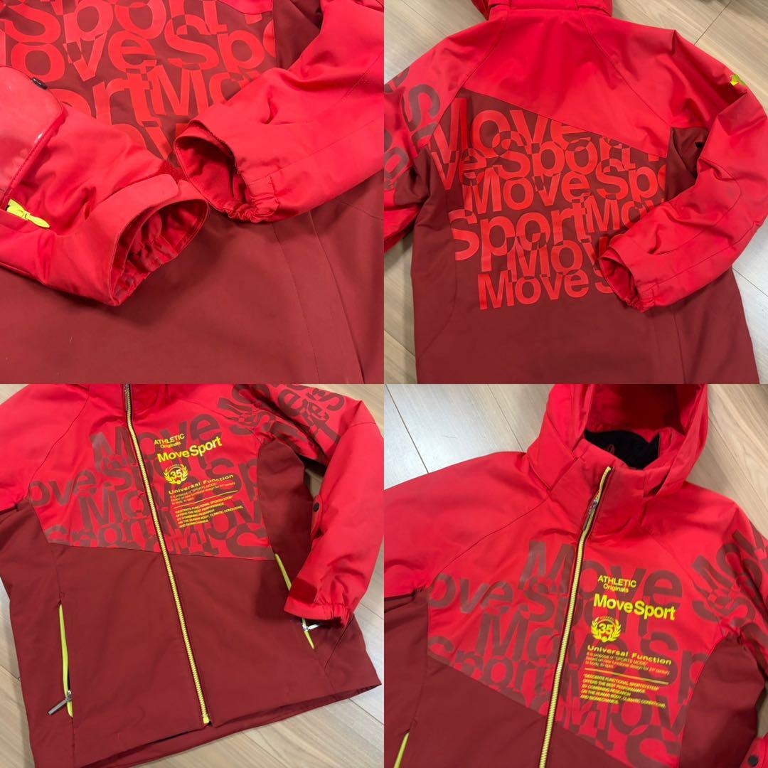 ☆お洒落☆デサント ムーブスポーツ スキーウエア 上下セット SAJ デモ