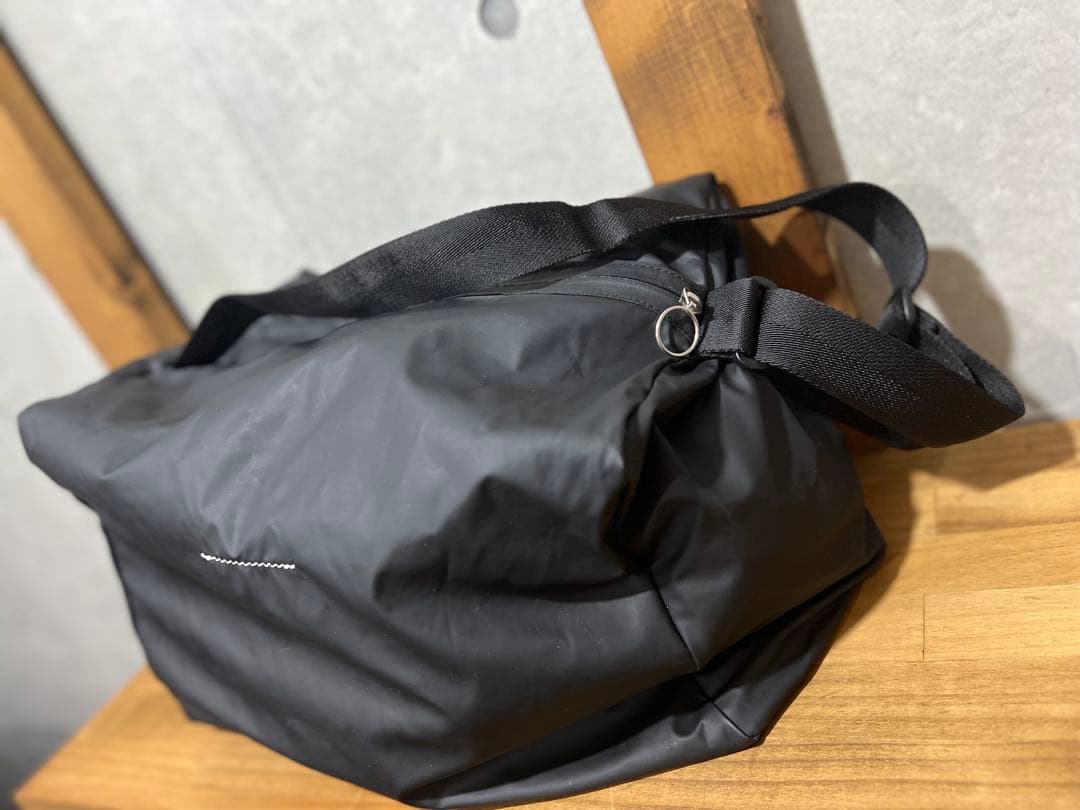 MM6 ナイロン ショルダーバッグ ブラック 中古 エムエムシックス メゾンマルジェラ MM6 Maison Margiela レディース