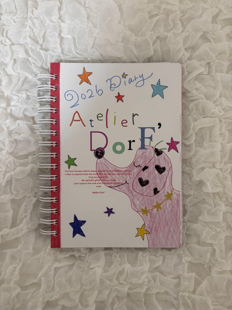 2026 Diary Atelier Dorf スケジュール帳 2026 Diary | Atelier DorF'