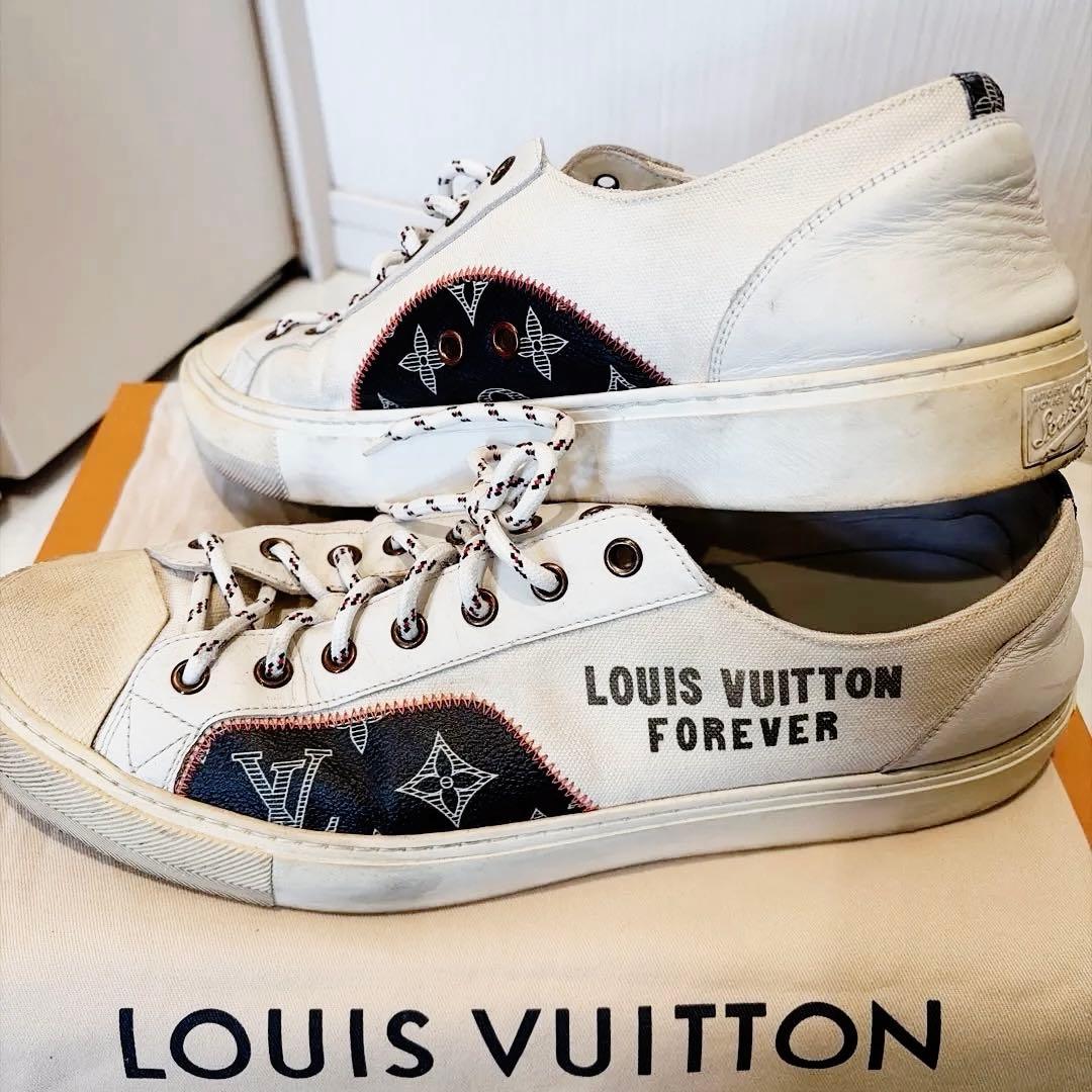 正規品]ルイヴィトン タトゥーライン モノグラムスニーカーサイズ10