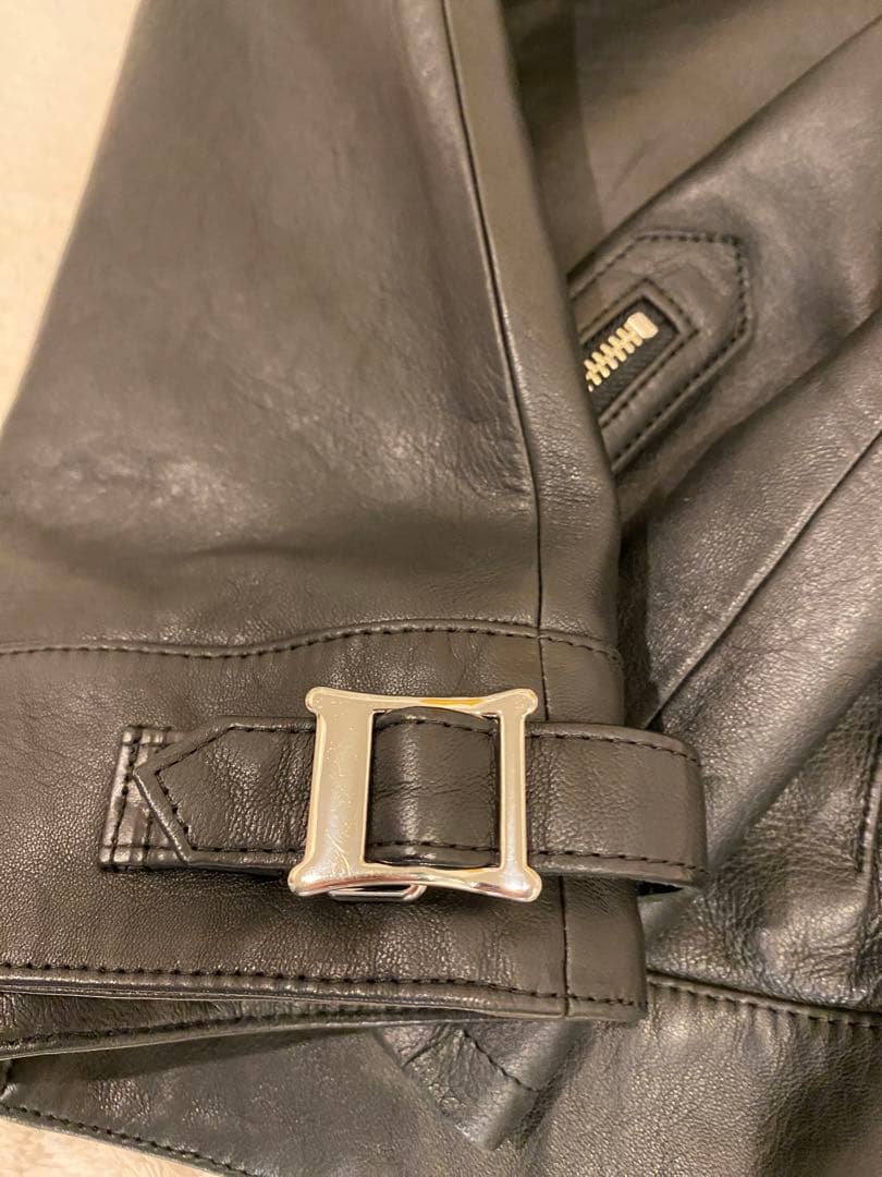 サワムラ様専用】NUMBER(N)INE × STUDIOUSダブルライダース - メルカリ