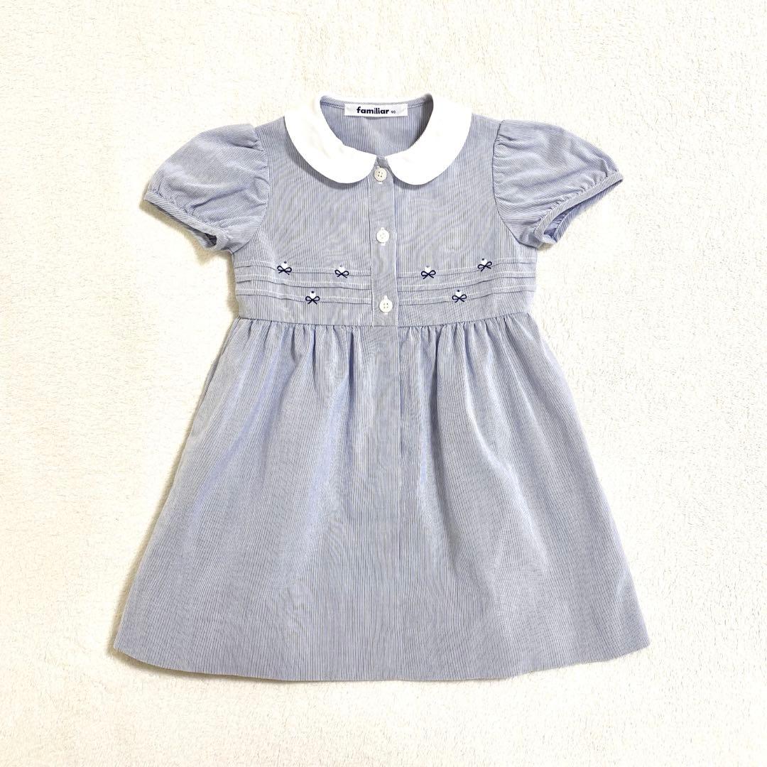 ★現行品★ familiar ファミリア 半袖 ワンピース フォーマル お受験 お受験・面接のお洋服 | ファミリア | ファミリア公式サイト
