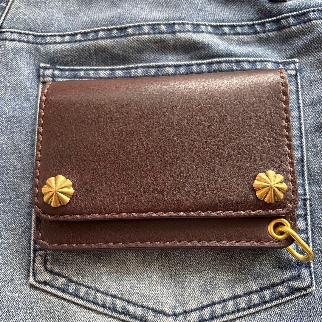 トラッカーウォレット ショート コンチョ - メルカリ