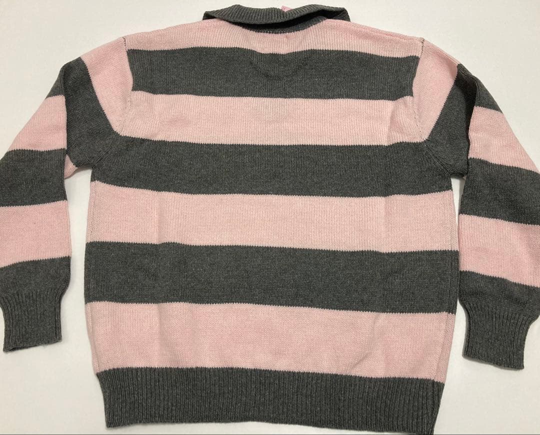 ROLAROLA WOOL フィラ ストライプ ニットポロシャツ｜ROLAROLA WOOL