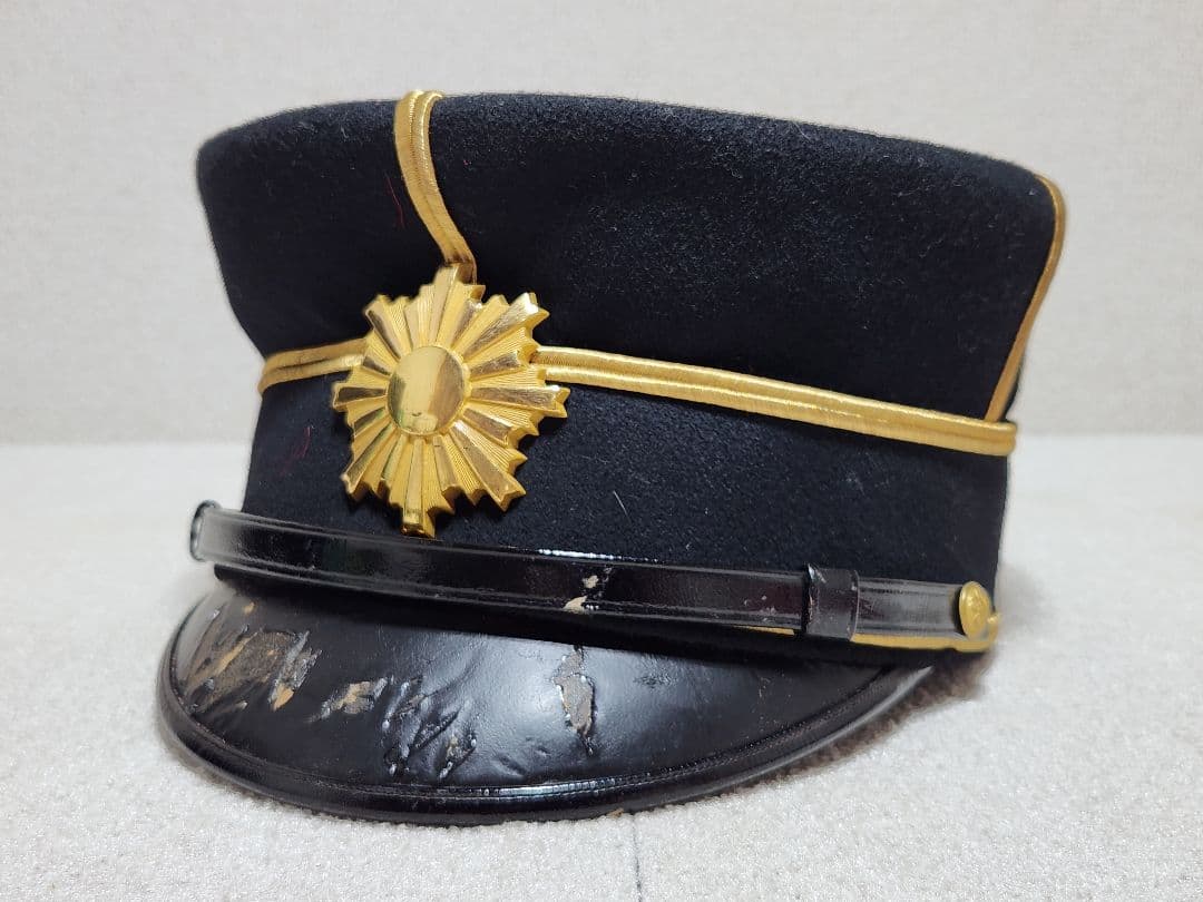 歴史資料 大日本帝国陸軍 大礼帽 制帽 旧日本軍 帽子 軍帽 五芒星 歴史資料 大日本帝国陸軍 大礼帽 制帽 旧日本軍 帽子 軍帽 五芒星 歴史