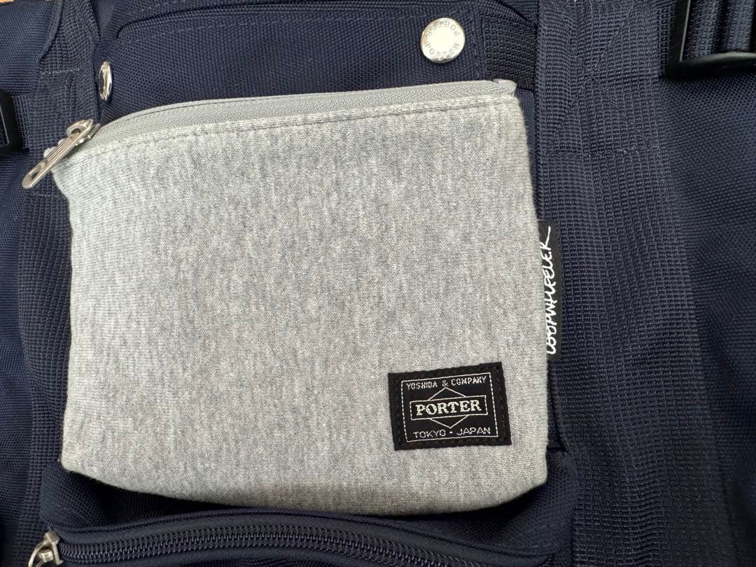 PORTERxLOOPWHEELER＿BACKPACK＿ループウィラーリュック