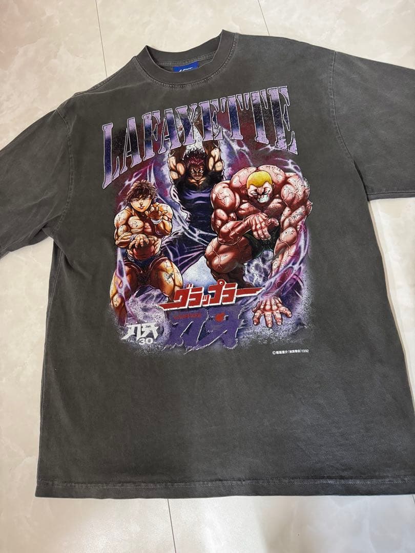 グラップラー刃牙　Tシャツ　LFYT 9月9日(土)12時よりLFYT × グラップラー刃牙のコラボTシャツ、CAPが