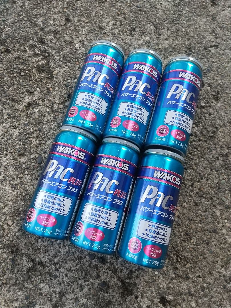 WAKO'S ワコーズ パワーエアコンプラス 25g 6本セット ワコーズ パワーエアコンプラス ＜WAKO'S PAC-P＞ 取り扱いしており