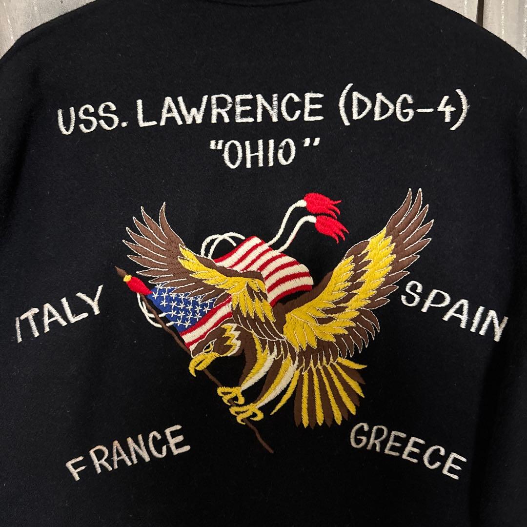 70s USN ツアージャケット スーベニアジャケット ミリタリージャケット