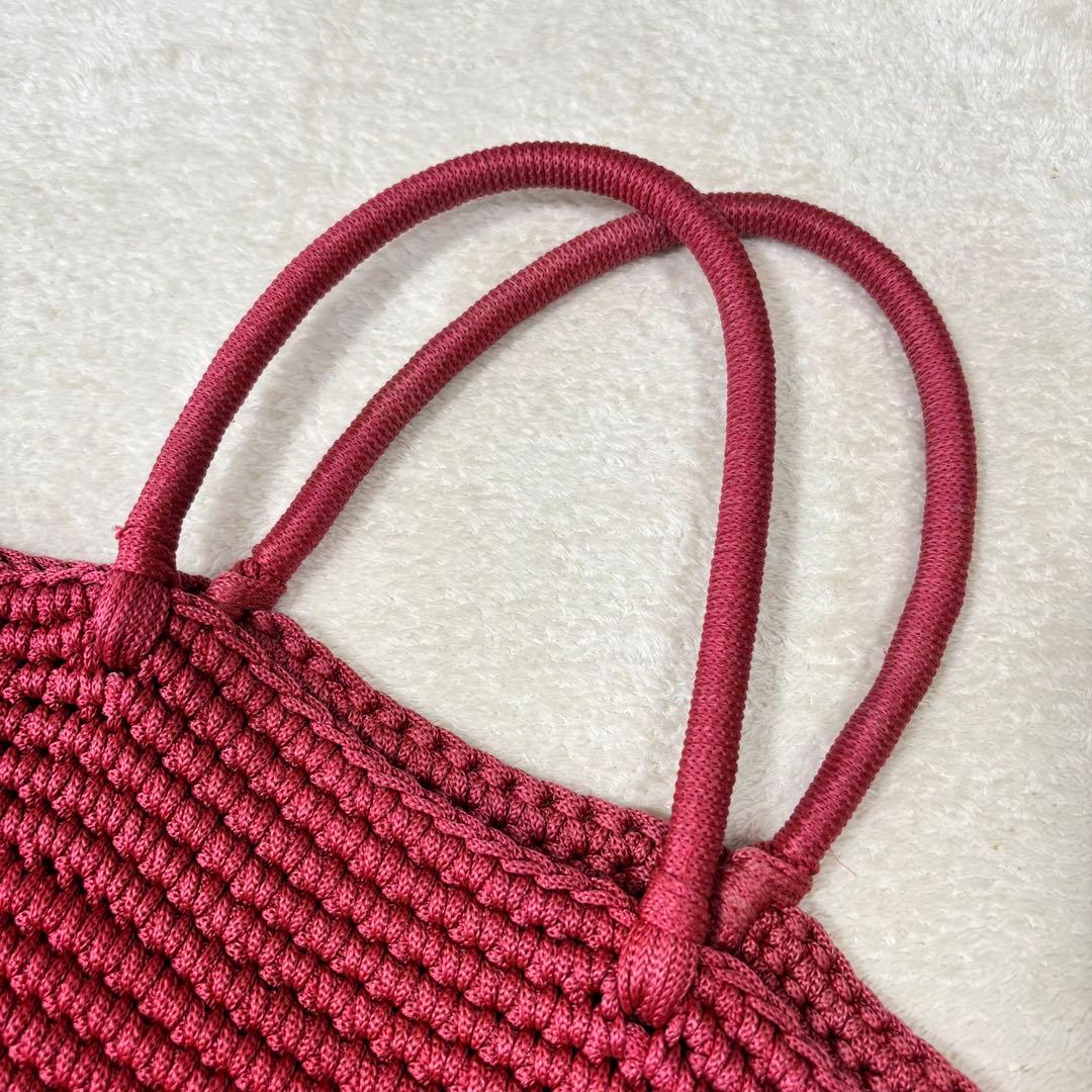 LUDLOW ラドロー コードバッグ 蛙 カエル フロッグ レッド 赤の通販は