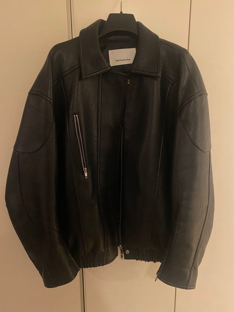 The Frankie Shop 百々千晴さん愛用◇フェイクレザーJK - メルカリ