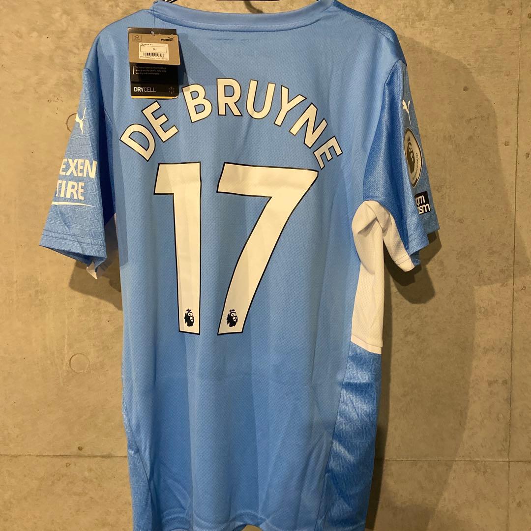デ・ブライネ　マンチェスター・シティ 21/22　ホーム　リーグ仕様 サッカー／UEFAチャンピオンズリーグ】マンチェスター・シティ 2024