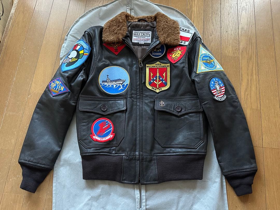 マックスケイディ トップガン g-1 ジャケット トムクルーズ - メルカリ