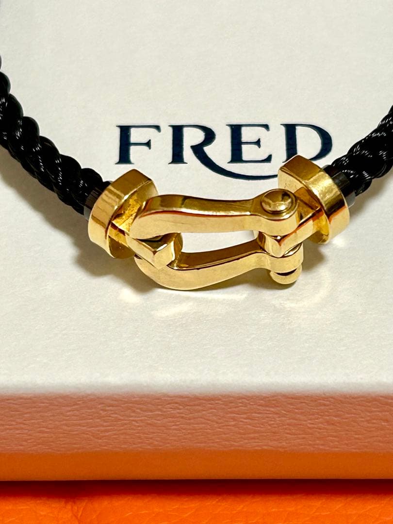 FRED フレッドフォース10 LMブレスレット YG K18 イエローゴールド