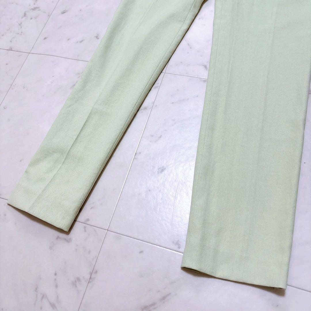 《23ss》セオリー パンツスーツセットアップ ノーカラージャケット ストレッチ