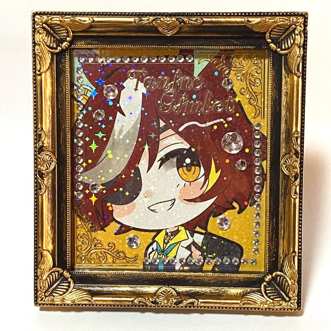 黒*ん様 フレーム付き＊ウマ娘 シンボリクリスエス＆タニノギムレット 手描きイラ