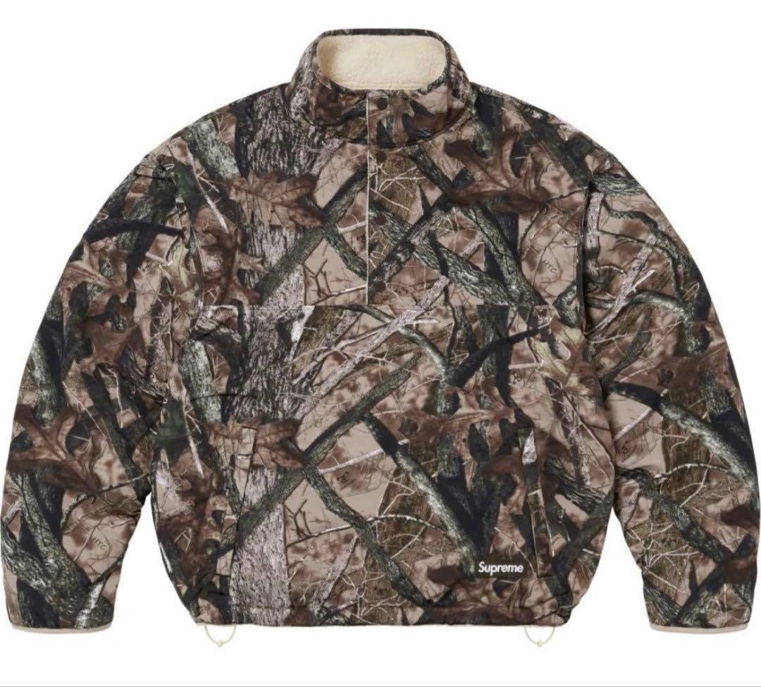 Supreme polartec reversible pullover - メルカリ