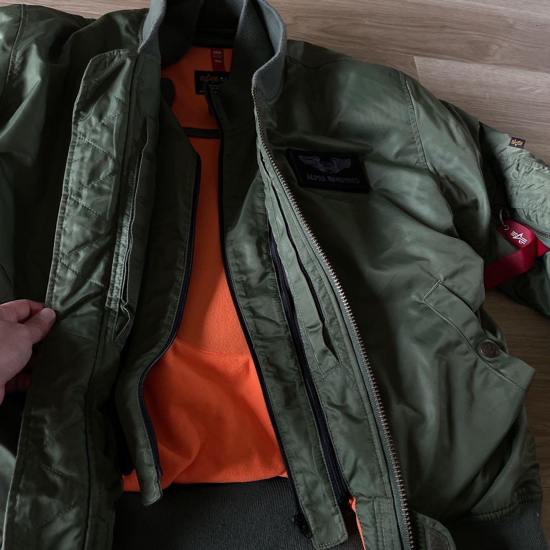 希少 ALPHA アルファ 1959 フライトジャケット MA-1 - メルカリ