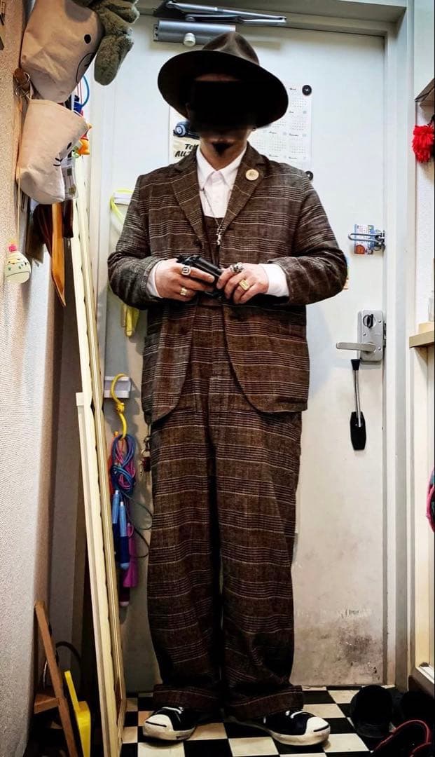 weirdo ジャケット オーバーオール グラッドハンド ギャングスタービル WEIRDO（ウィアード） リフトアップ オーバーオール メンズ × LIFT UP