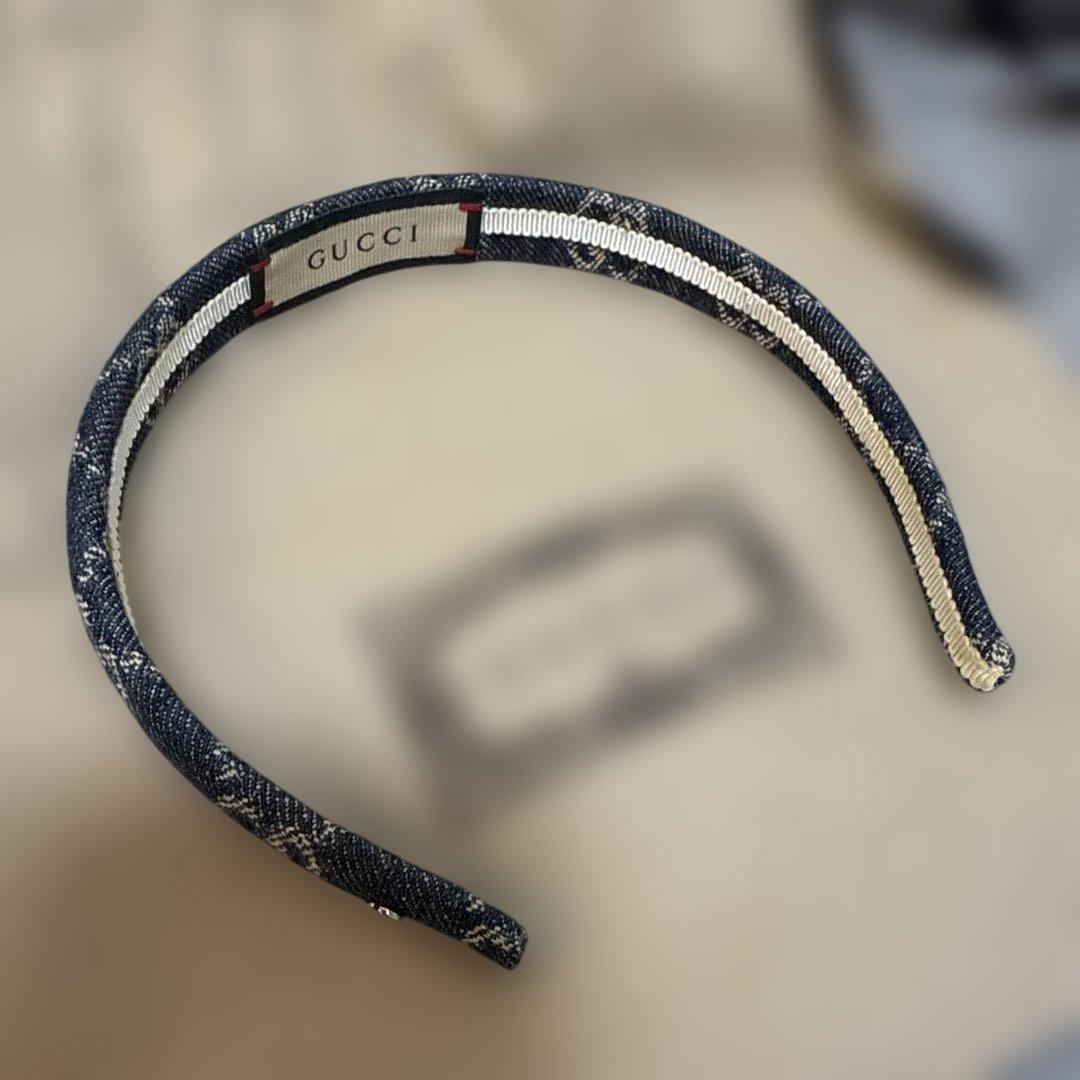 Gucci グッチ 『エコ ウォッシュ ド デニム ヘアバンド』 org.jpg