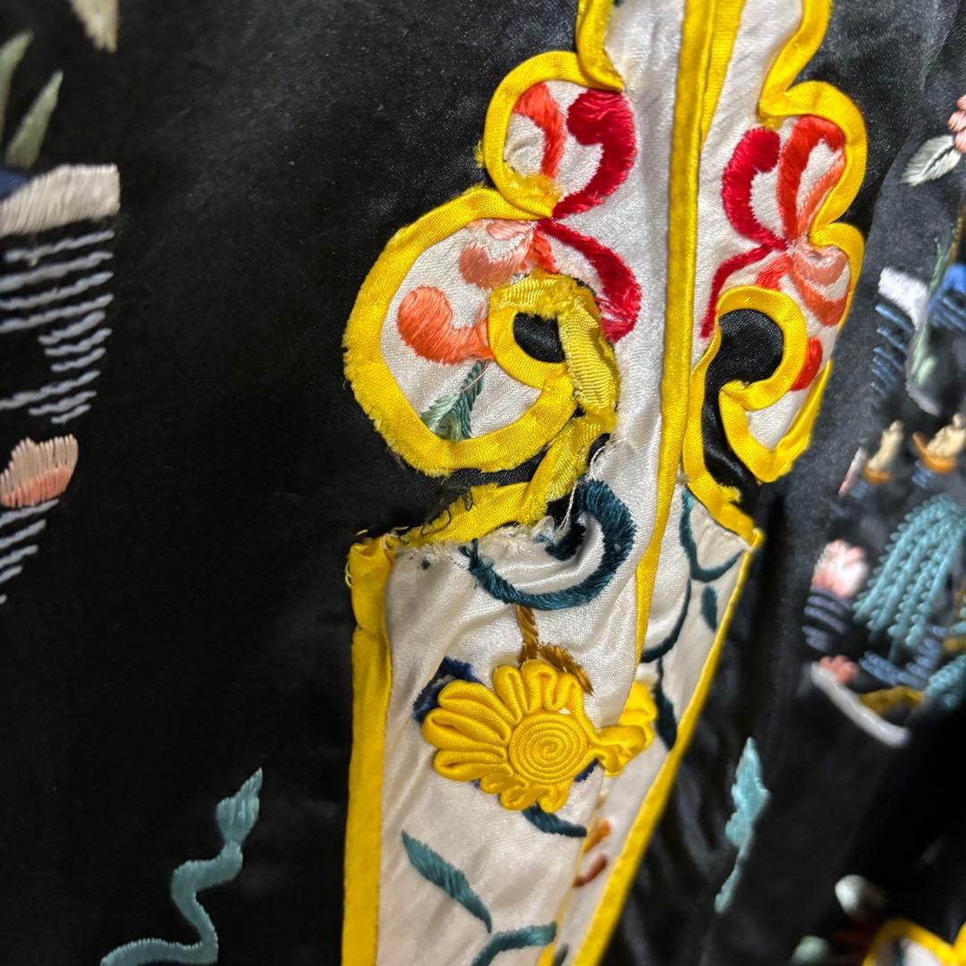 ヴィンテージ チャイナガウン チャイナジャケット マンダリン - メルカリ