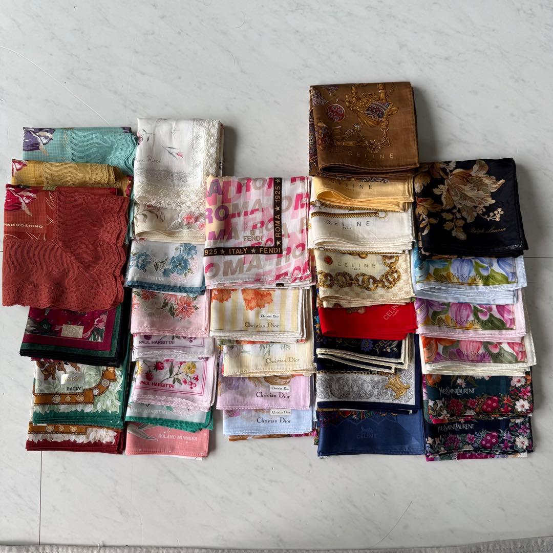 未使用　ブランドハンカチ33枚セット ハンカチ プレゼント タオル ハンカチタオル メンズ レディース