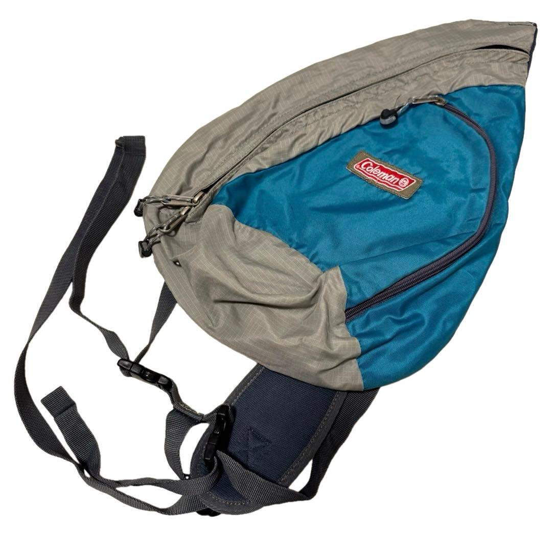 00s Coleman archive nylon sling bag Y2K - メルカリ