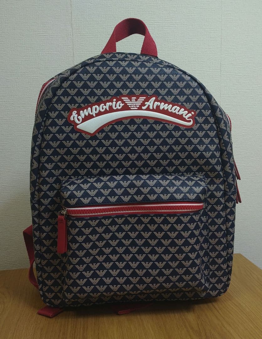 Emporio Armani リュック ネイビー/レッド Emporio Armani リュック ネイビー/レッド 楽天市場】アルマーニ