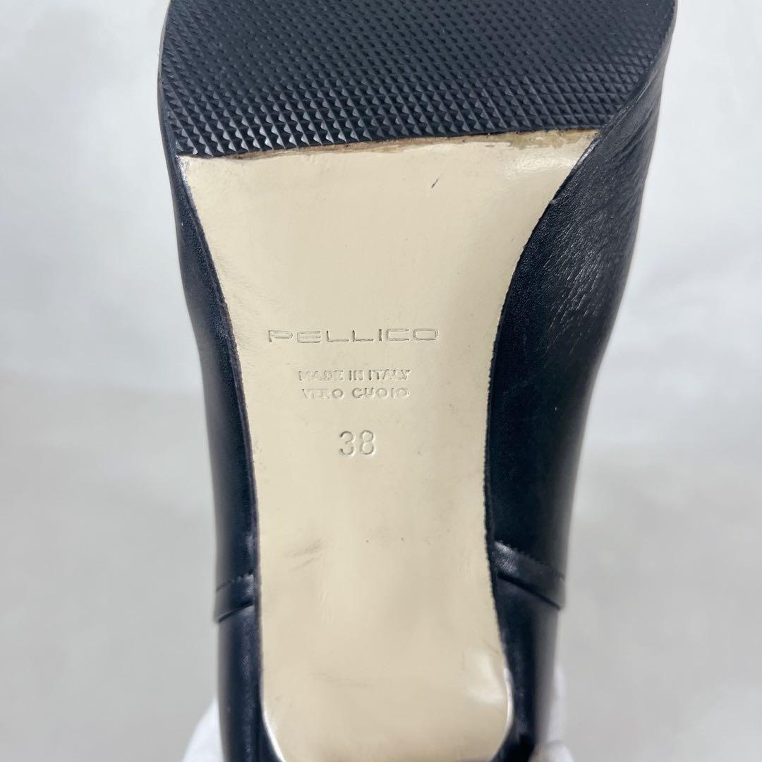 定価13万❗️ペリーコ METRO ロングブーツ 8cm BLACK 38 - メルカリ