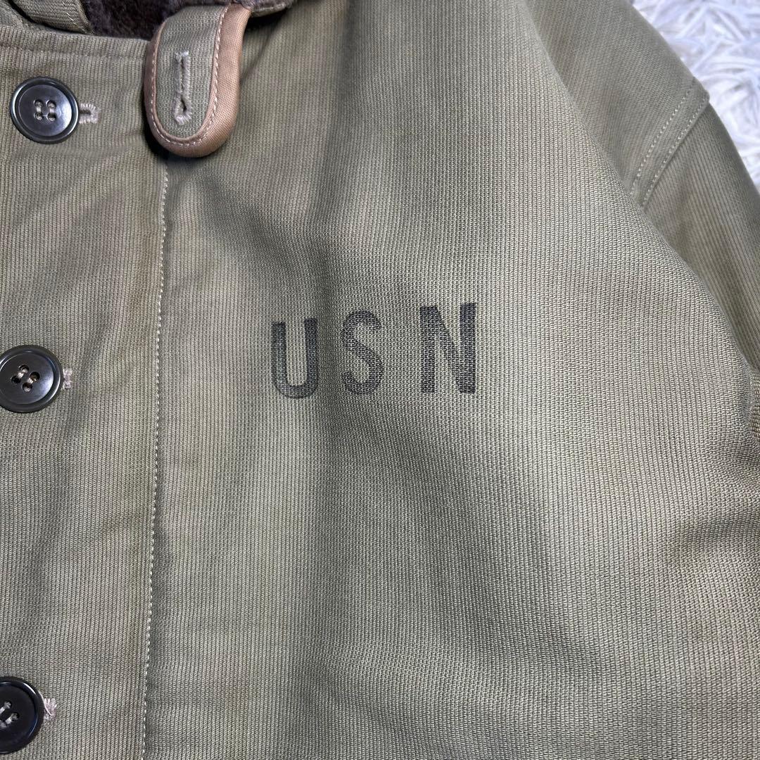 バズリクソンズ N-1 デッキジャケット S M13795 USN NAVY - メルカリ
