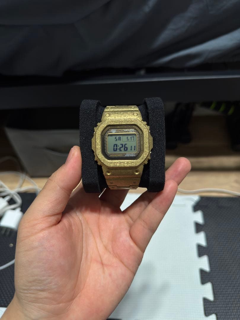 CASIO G-SHOCK フルメタル ゴールド GMW-B5000GD-9 GMW-B5000GD-9JF | CASIO