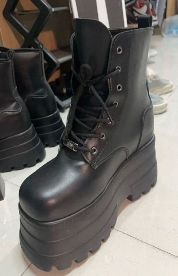 コスプレ 男装 シークレットブーツ シューズ 厚底 20cm - メルカリ