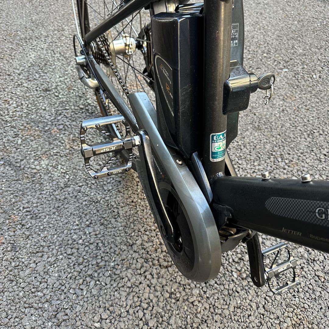 本日最終日パナソニックハリヤ BE-ENHC782B 電動自転車 8速ブラック