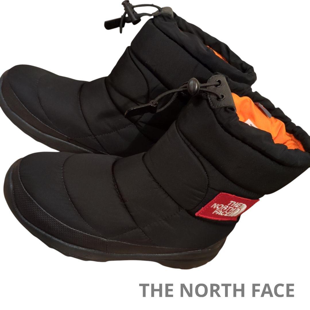 極美品THE NORTH FACE ヌプシブーティー23.0cm ブラック赤ロゴ 極美品THE NORTH FACE ヌプシブーティー23.0cm ブラック赤ロゴ