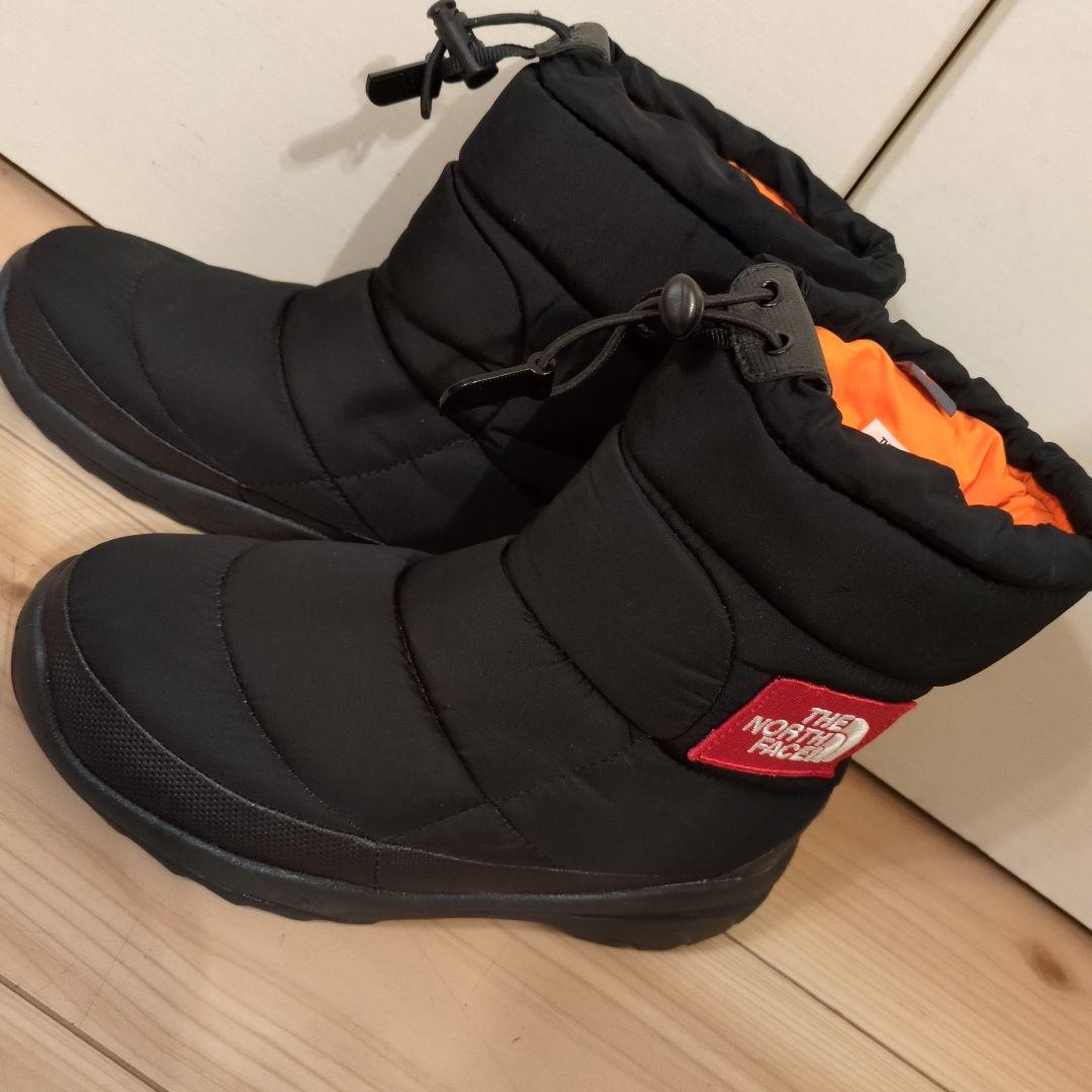 極美品THE NORTH FACE ヌプシブーティー23.0cm ブラック赤ロゴ