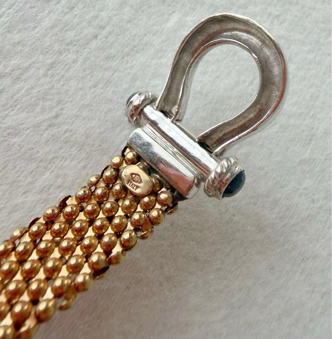 9kゴールド ポップコーンブレスレット