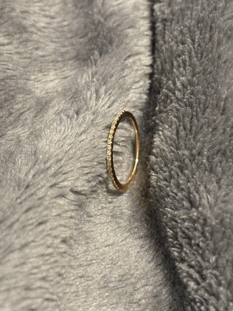 ブランイリス K10 極細エタニティリング 9号 楽天市場】k10 極細