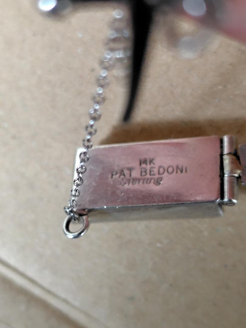 PAT BEDNI パットべドニー シルバー925 14K ブレスレットの通販はau