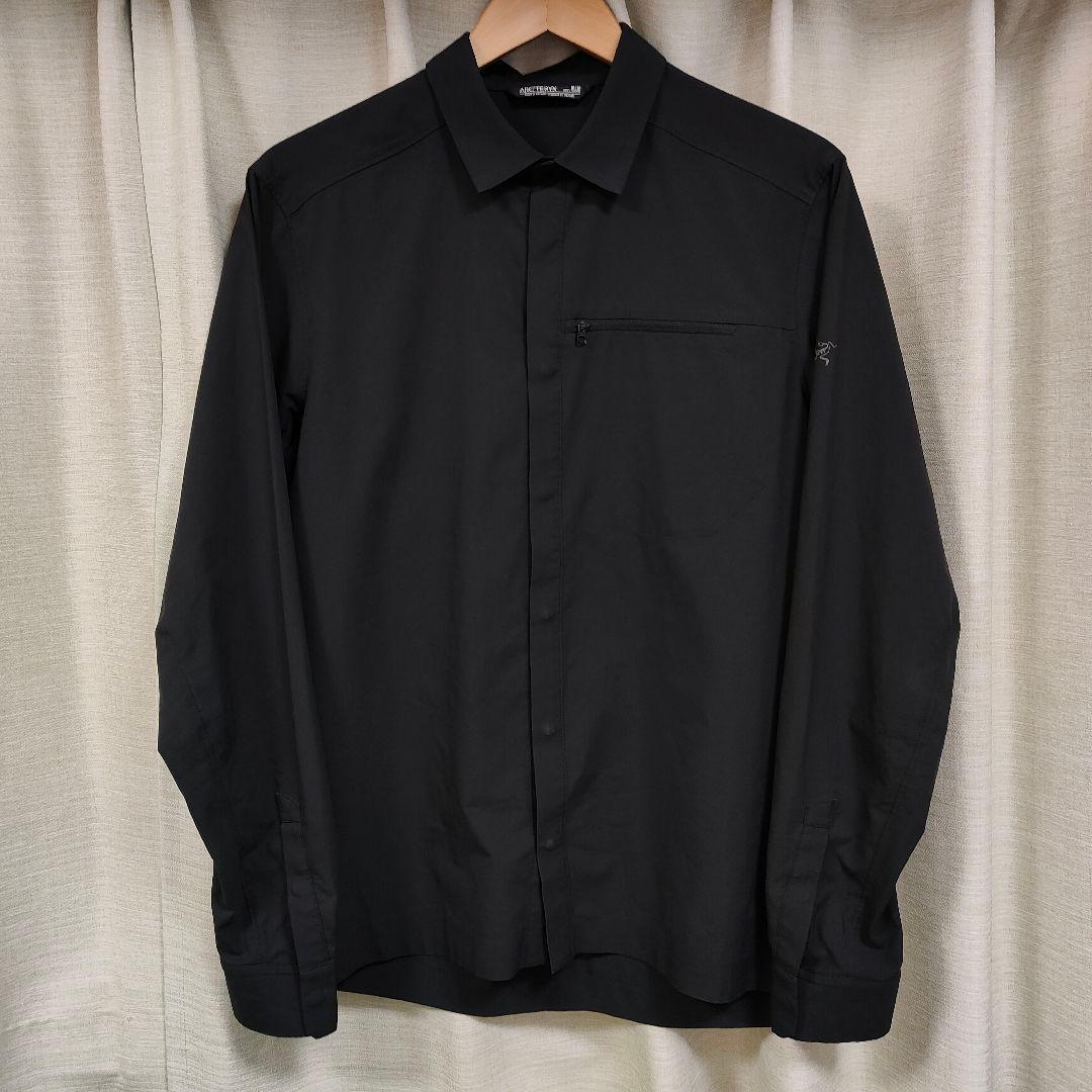 アークテリクス スカイライン ロングスリーブシャツ M ブラック - メルカリ