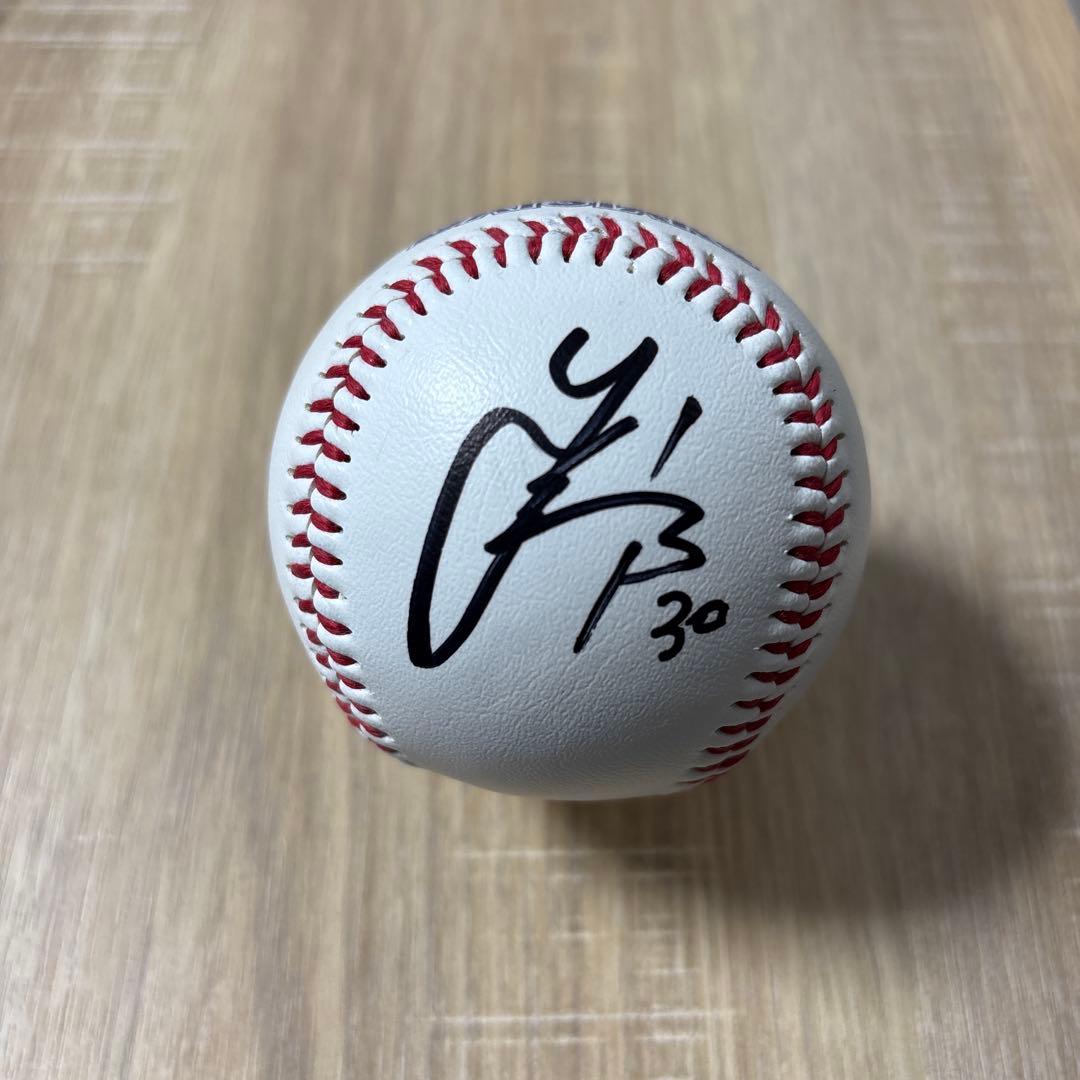 横浜DeNAベイスターズ 篠木健太郎 直筆サインボール ロゴボール