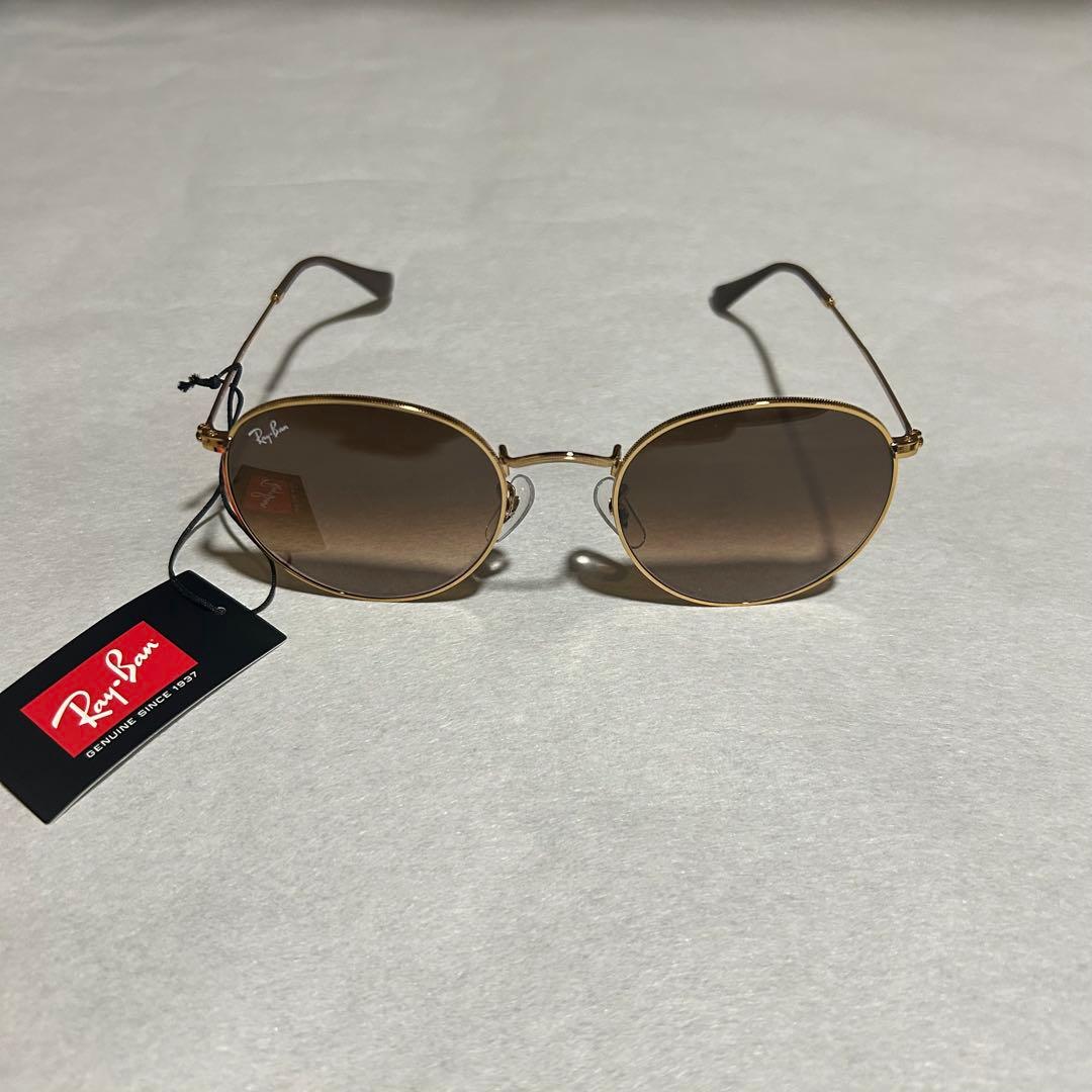 【正規店購入】Ray-Ban ラウンドメタル グラデーションRB3447 Ray-Ban（レイバン） Ray Ban RB3447 002/3F 50 ROUND METAL