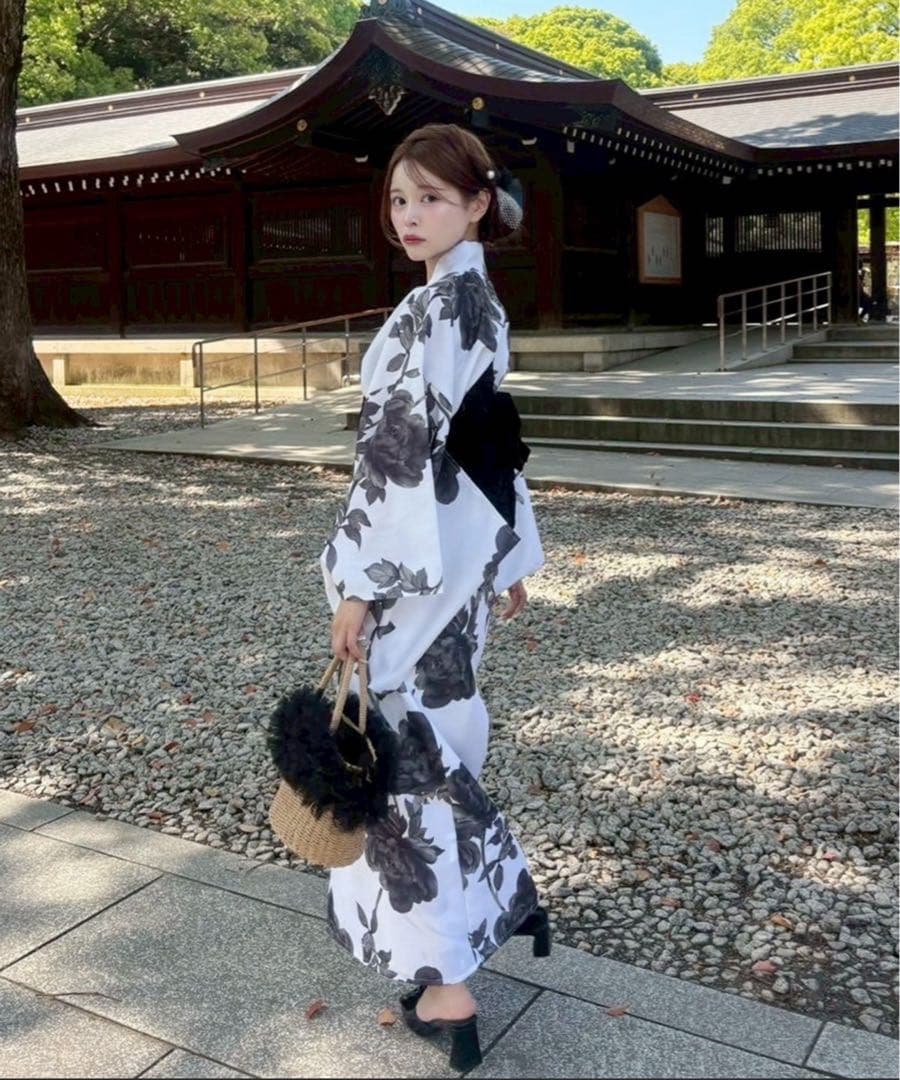 激安ファッション - ナイスクラップ セパレート浴衣 作り帯、帯飾り